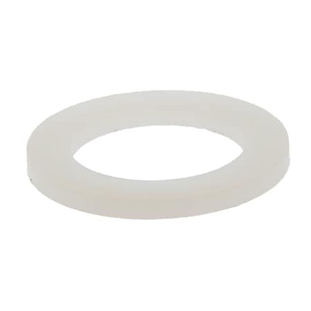 Prime-Line Flat Washers, 1/2 in. X 3/4 in. OD, Nylon (10 Pack) 9096783